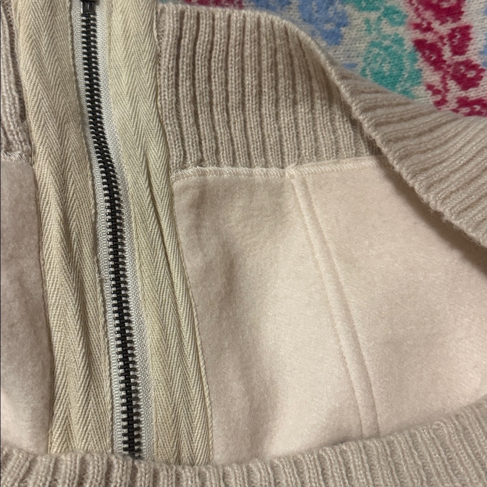 Fleece lined Free People Sweater - Picture 5 of 5